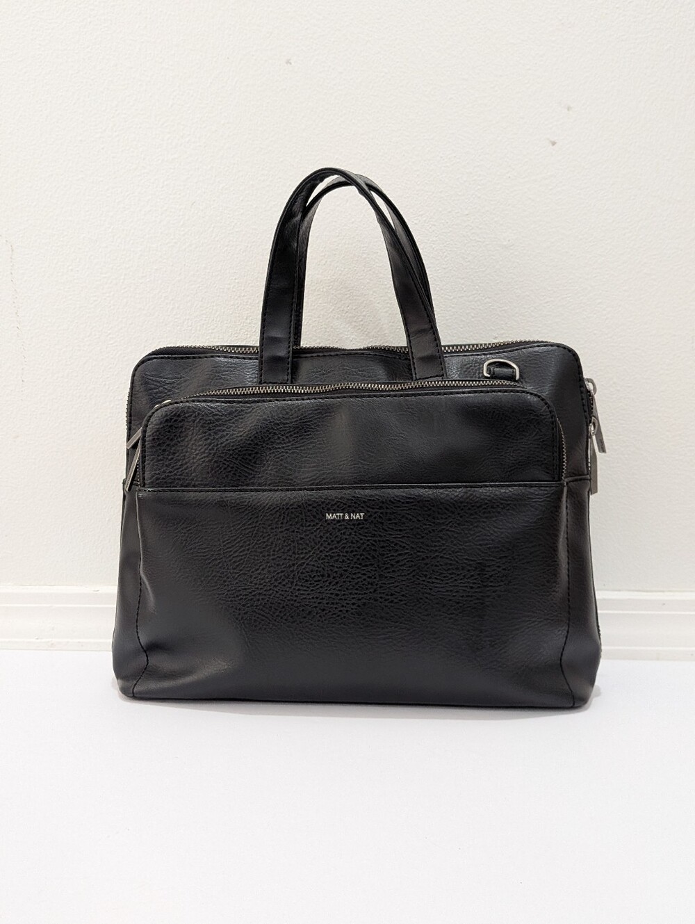 Matt & Nat Black Cassidy Vegan Satchel - Dwell